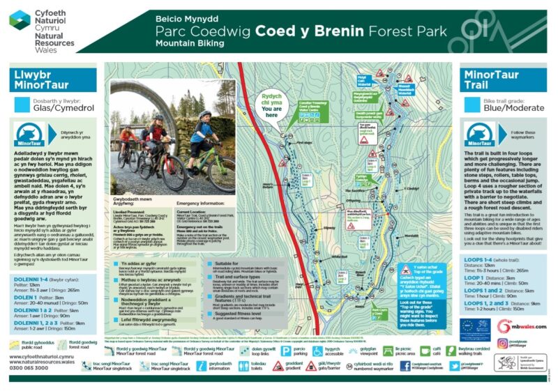 Coed Y Brenin Structured Introduction Of Risk For Mountain Bikers 